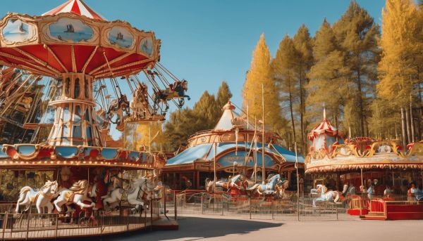 Le parc de loisirs du Bois des lutins à Lyon